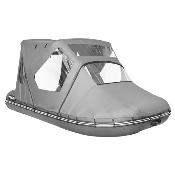 Тент трансформер комби для лодки Фрегат 390 C