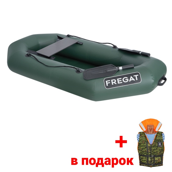 М-1 Оптима (200 см) с гребками Лодка (зеленая 2615)